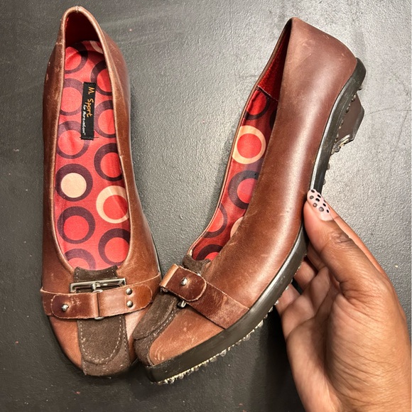 Vtg M by Morenatom leather ballet flats - Picture 5 of 5